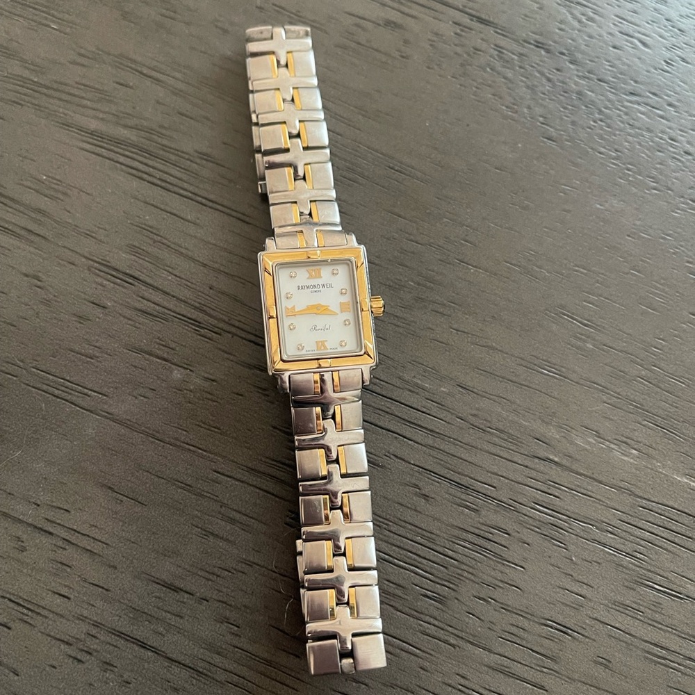 Raymond Weil Parsifal watch with diamonds